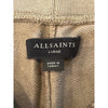 AllSaints Raven Sweatpants Mens Large Taupe Joggers Organic Cotton Made Turkey