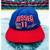 New York Rangers Mark Messier #11 AJD Snapback Hat Vintage 90s NHL USA