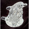 Lenox Dolphin Salt And Pepper Shakers Full Lead Crystal Never Used