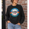 Aviator Nation Global Citizen Live Sweatshirt Charcoal Gray Large USA Unisex