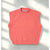 Fear of God Essentials Sweatshirt Vest Adult Size 12 Pink Coral Mock Neck Fleece