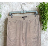 John Varvatos USA Linen Pants Men's 30x30 Cream 5 Pocket Straight Leg Casual