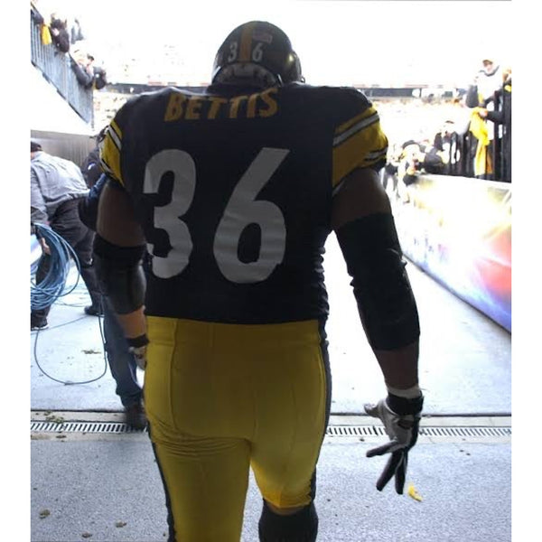 Pittsburgh Steelers Jerome Bettis Jersey Sz. Medium NFL Vintage Logo Athletic