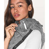 Lululemon Vinyasa Scarf Rulu Space Dye Camo Seal Grey Deep Coal Snap Wrap NWOT