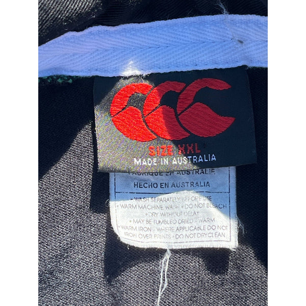 Canterbury Ireland Rugby Jersey Long Sleeve CCC 2XL Made in Australia Vintage