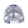 Von Dutch Classic Trucker Hat Canvas Armory Blue 462 Navy Silver NWT
