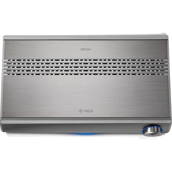 Denon HEOS AVR 5.1 Channel Home Theater Receiver Wireless HiFi Silver Open Box