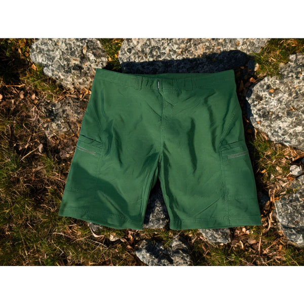 ExOfficio Amphibious Travel Cargo Shorts Mens 42 Green Quick Dry Hiking Swim