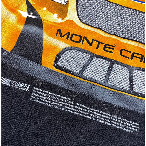 Terry LaBonte Frosted Flakes T-shirt Nascar Texas Tony Tiger Chevy Vintage Sz. L