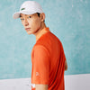 Lacoste Sport Novak Djokovic Ultra Dry Stretch Tennis Polo Shirt Orange XL NWOT