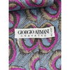 Giorgio Armani Cravatte 100% Silk Tie Abstract Pattern Made in Italy