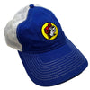 Buc-ee’s Gas Station Blue White Mesh Snapback Baseball Cap Hat EUC