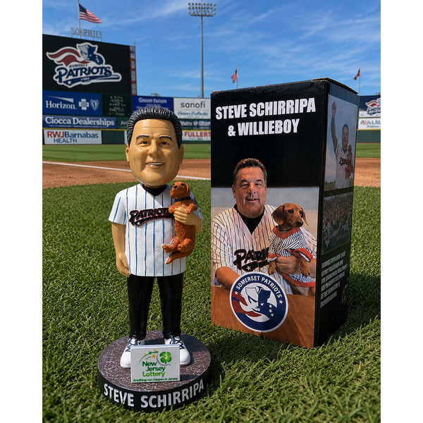 Sopranos Steve Schirripa Willie Boy Somerset Patriots SGA Bobblehead 5/31/25 NIB