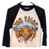Van Halen Tour Live 3/4 Sleeve Thin T Shirt Anvil Adult Size S Vintage 1982