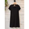 Jungmaven Sydney Dress Small Black Hemp Organic Cotton USA Maxi Tee Dress S