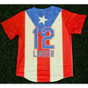 New York Mets Francisco Lindor Puerto Rico Jersey #12 SGA 2025 XL New MLB