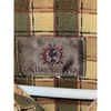 The Territory Ahead Textured Plaid Explorers Shirt Mens L Vintage 90s
