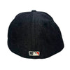 New York Mets Denim Hat Baseball New Era 59FIFTY Black Cap All Star Game Size 7