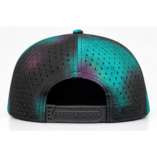 Melin Hydro Trenches Icon Aura Northern Lights Hat XL Snapback Cap NWT Rare