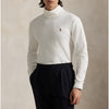 Polo Ralph Lauren Soft Cotton Turtleneck Shirt Mens L White NWT Pony Classic