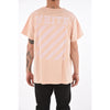 Off-White c/o Virgil Abloh x Kith 2017 Pink Main Label Tee Shirt Sz. M Authentic