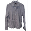 UNTUCKit Mens L Blue Check Button Up Shirt Long Sleeve Casual Spring 2017
