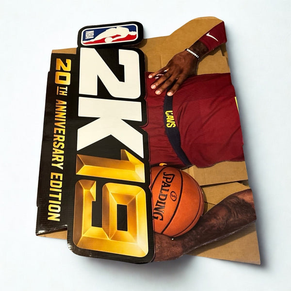 LeBron James NBA 2K19 20th Anniversary Promo Standee Cardboard Display 80” Rare