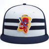 Brooklyn Cyclones New Era Coney Island Franks Hat Game Worn Noah Hall Sz. 7 3/8