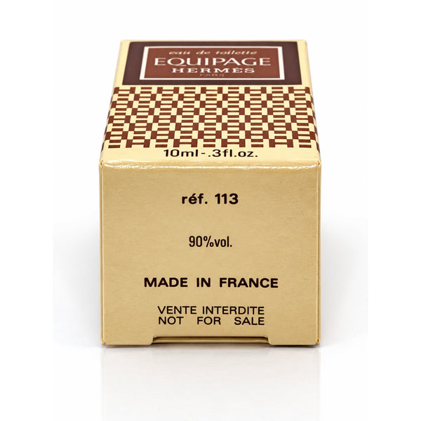 Hermes Equipage EDT 10ml Mini Miniature Mens Cologne Vintage NIB France Rare