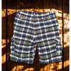 Nautica Jeans Cargo Shorts Men 40 Y2K Baggy Plaid Hip Hop Streetwear 12”