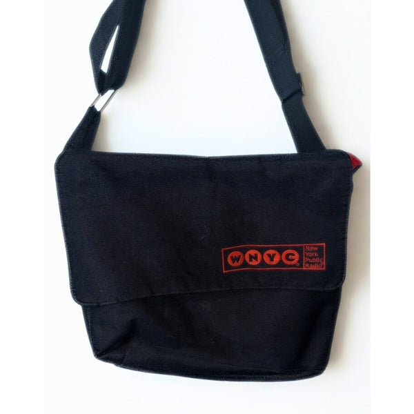 Manhattan Portage WNYC DJ Messenger Bag New York Public Radio Laptop Shoulder