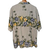 Tommy Bahama Vintage Tag 100% Silk Button Shirt Men's Sz. L Floral Short Sleeve