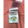 Faherty Isle Polo Shirt Mens M Salmon Organic Cotton Short Sleeve Casual Beach