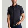 UNTUCKit Gironde Performance Short Sleeve Shirt Black XL NWOT Stretch
