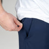 Rhoback Grit Gym Shorts 7" Lined Stretch Blue Athletic Large Performance NWOT