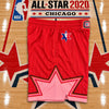 NBA 2020 All Star Jordan Swingman Shorts Red Size 42 XL Chicago Nike Rare