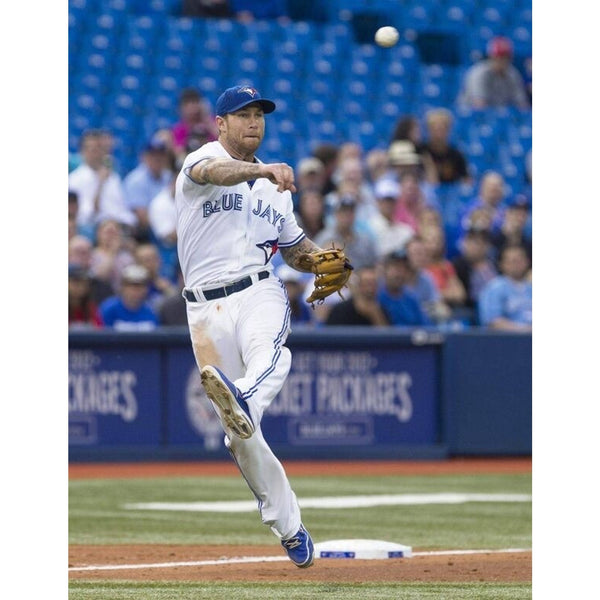 Toronto Blue Jays Brett Lawrie #13 Majestic Authentic Jersey Size 52 2XL MLB USA