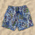 ETRO Milano Swim Trunks Mens 2XL Blue Paisley Lined Drawstring Made In Italy