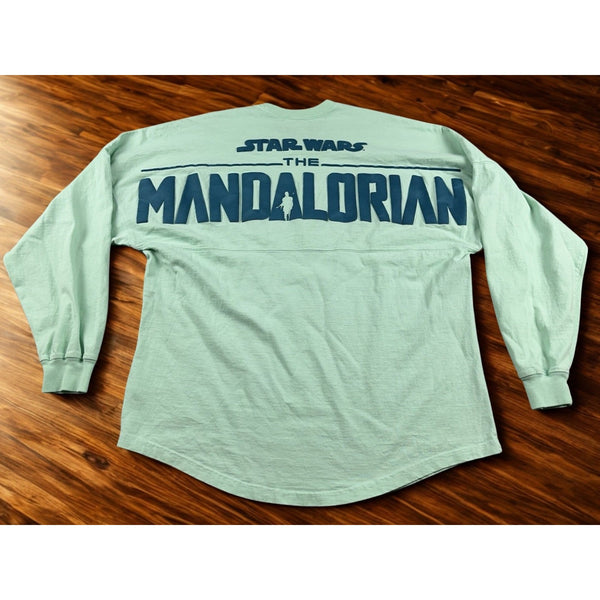Disney Star Wars Mandalorian Grogu Baby Yoda Spirit Jersey Green 2XL XXL