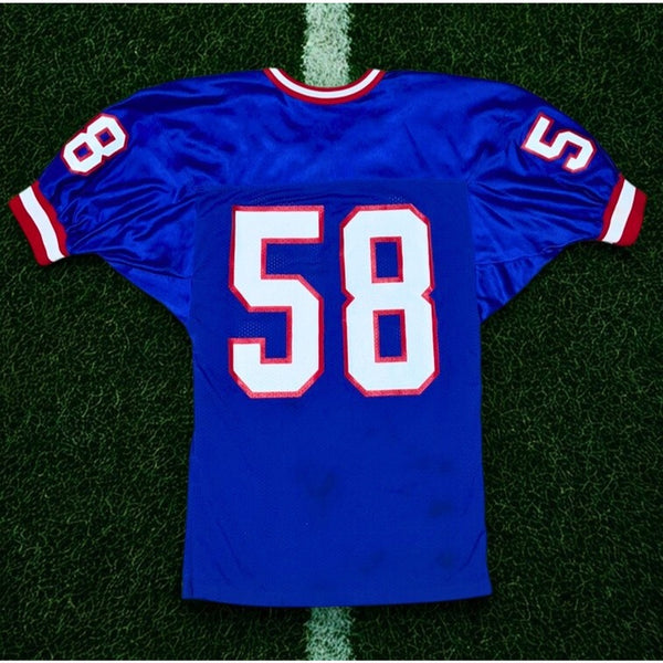 New York Giants Carl Banks #58 Russell Athletic Jersey USA Size 40 M Vintage