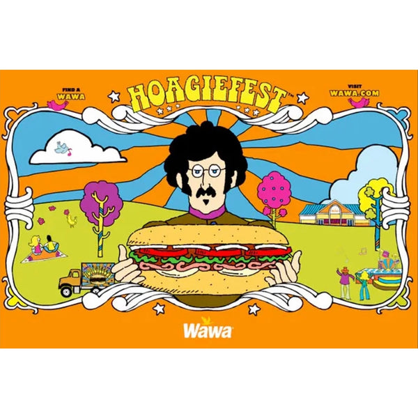 WAWA Hoagiefest Store Display Hoagieman Beatles John Lennon Standee 2026