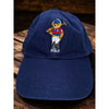 Polo Ralph Lauren Polo Bear Baseball Hat Navy Leather Strap Adjustable Rare