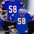 New York Giants Carl Banks #58 Russell Athletic Jersey USA Size 40 M Vintage