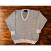 Pringle of Scotland Vintage Lambswool V-Neck Sweater Mens 2XL (Small Hole)