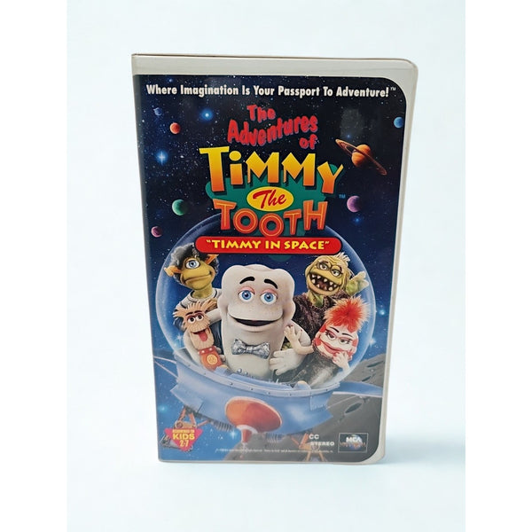 The Adventures of Timmy the Tooth Timmy in Space VHS 1994 Clamshell MCA Tested