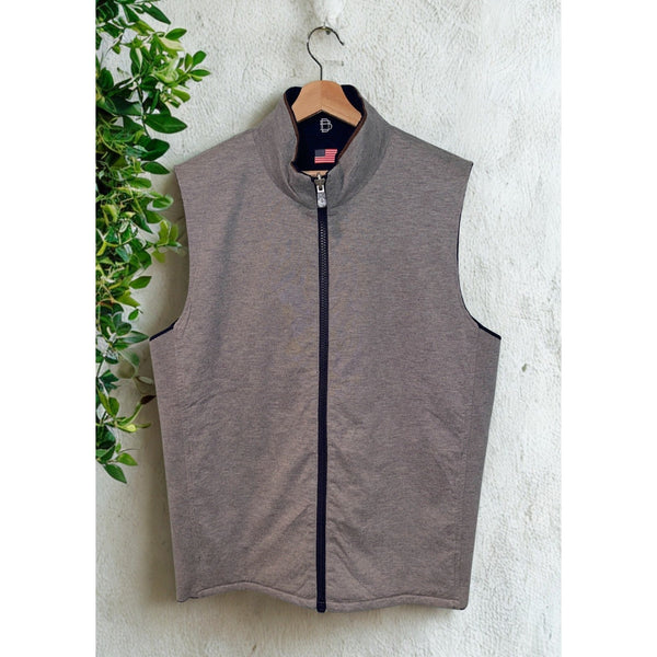 B. Draddy New York Giants Lawrence Golf Vest Mens XL Reversible Quilted NWOT