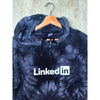 LinkedIn Employee Exclusive Tie-Dye Hoodie Independent Trading Co Sz. M