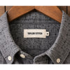 Taylor Stitch The Jack Shirt Men's 2XL 46 Charcoal Donegal Nep Organic Cotton