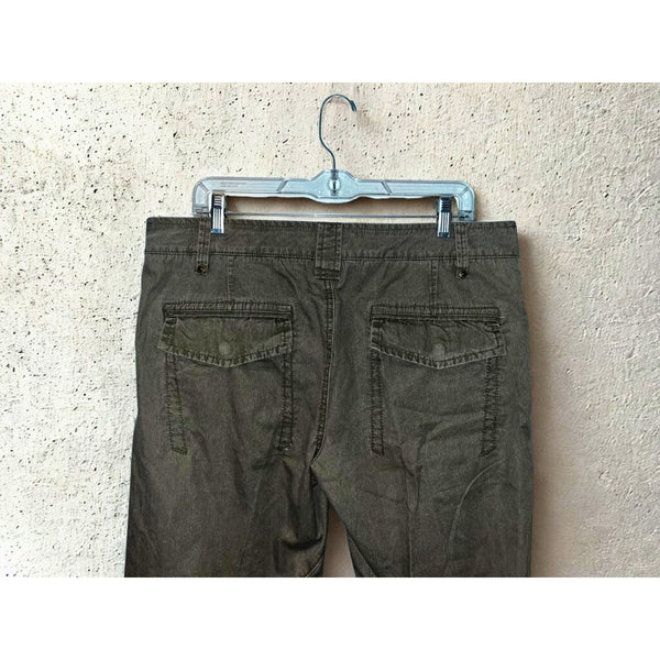 Caffeine NYC Downtown Skinny Jeans Army Green Y2K Vintage Rare Men’s 34x32 EUC