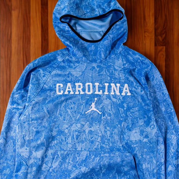 Nike Jordan UNC North Carolina Tar Heels Basketball Hoodie CD1827-448 M NWOT